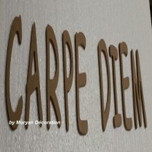 Letra decorativa de madera CARPE DIEM