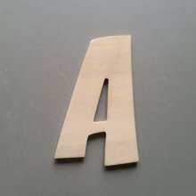 Carta de madera para pintar modelo CARTOON