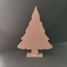Soporte de madera para decorar el árbol de Navidad